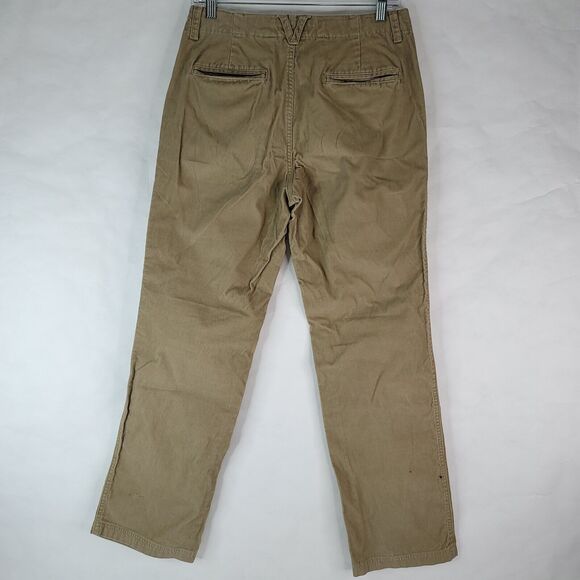 Columbia Pants Womens 8 Regular (30x30) Brown Corduroy Straight Leg Mid-rise - Picture 2 of 7